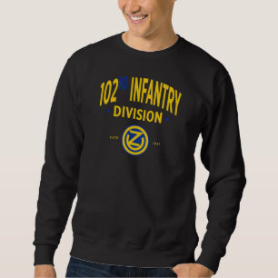 Sweatshirt 102e division d'infanterie - US Military