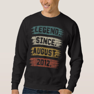 Sweatshirt 10 ans de légende depuis août 2012 10e anniversair