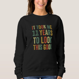 Sweatshirt 11 ans Anniversaire Onzième fête des Anniversaires