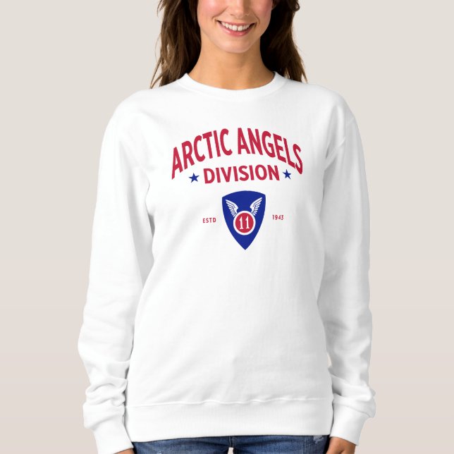 Sweatshirt 11e division aéroportée Arctic Angels Women (Devant)