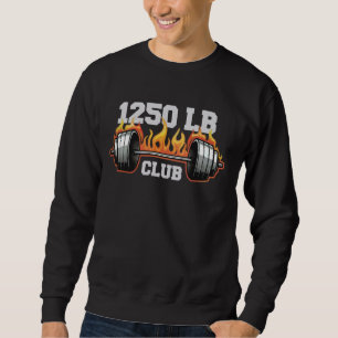 Sweatshirt 1250 Livres Club Gym Bodybuilders 125