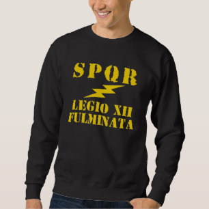 Sweatshirt 12ème Fulminata chemise romaine de légion de 12