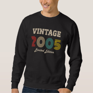 Sweatshirt 17 Ans 2005 17e Anniversaire