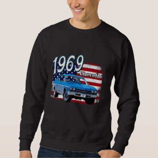 Sweatshirt 1969,69, Chevelle, SS,396,4th, de, juillet, améric