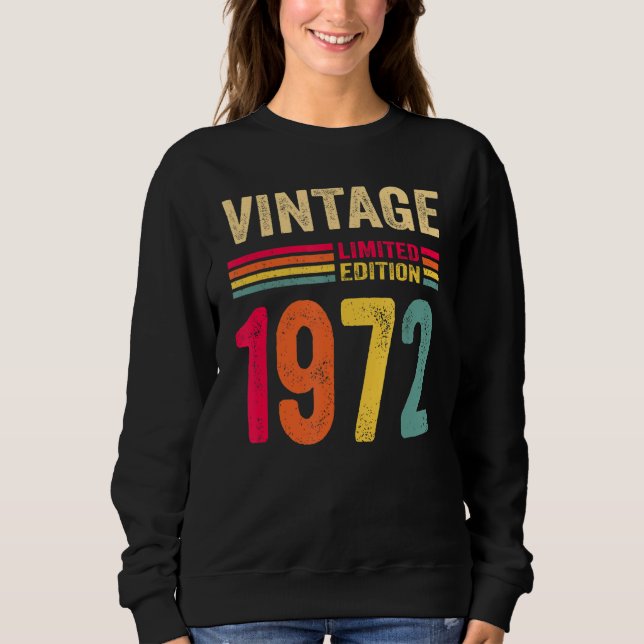 Sweatshirt 1972 vintage (Devant)