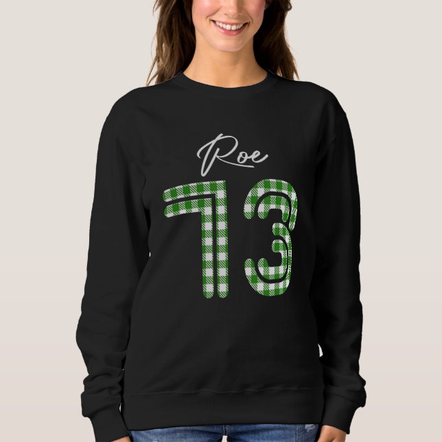 Sweatshirt 1973 Buffalo Plaid Prochoice Abortion Righ (Devant)