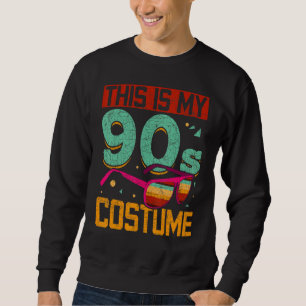 Sweatshirt 1990s Génération C'Est Ma Soirée Costume 90s Neuf