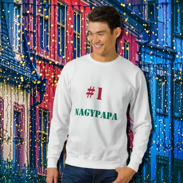 Sweatshirt #1 Nagypapa (Créateur téléchargé)