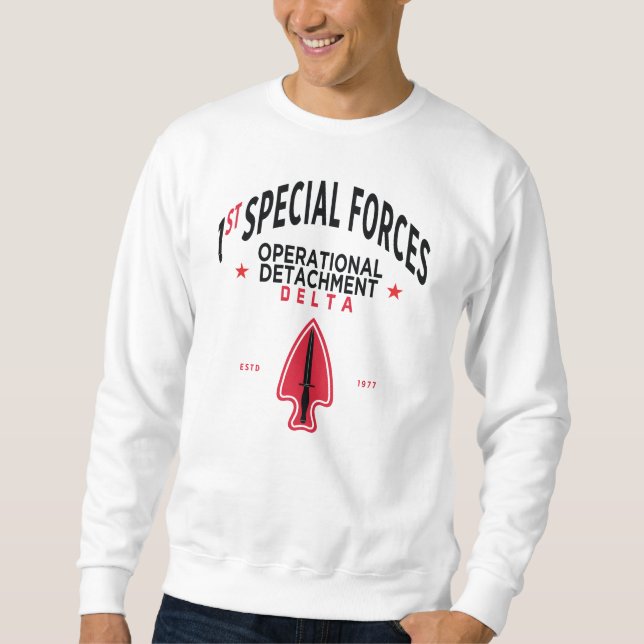 Sweatshirt 1er détachement opérationnel des forces spéciales  (Devant)