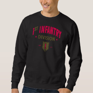 Sweatshirt 1re division d'infanterie "BRO" en détresse