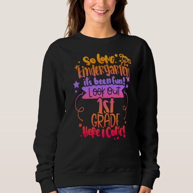 Sweatshirt 2022 Enfants Tie Dye Tie si long de l'obtention du (Devant)