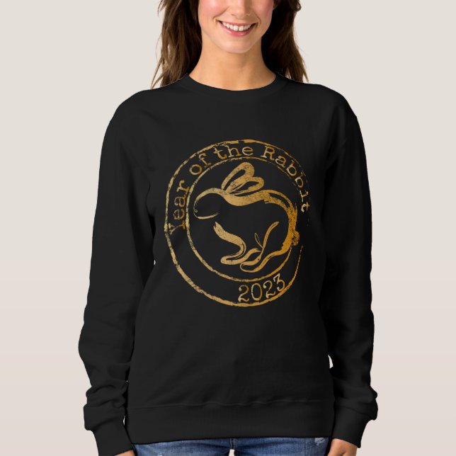 Sweatshirt 2023 Year of The Rabbit  Lunar Chinese New Year (Devant)