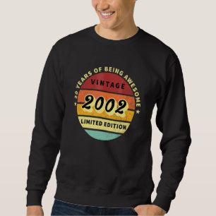 Sweatshirt 20e anniversaire 20 ans d'être fantastique fête 20