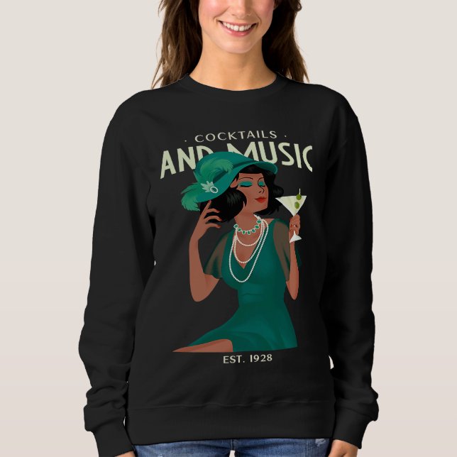 Sweatshirt 20s Nostalgia For Men And Women Classic Old Era (Devant)