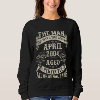Sweatshirt 21e Anniversaire Cadeaux Pour Hommes 21 Ans Annive