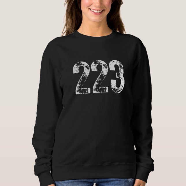 Sweatshirt 223 Area Code Lancaster PA Mobile Telephone Area C (Devant)