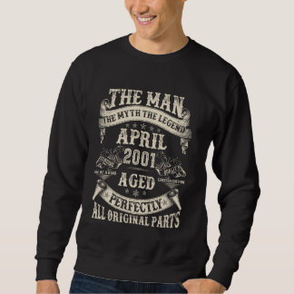 Sweatshirt 24e anniversaire Cadeaux pour hommes 24 ans Annive