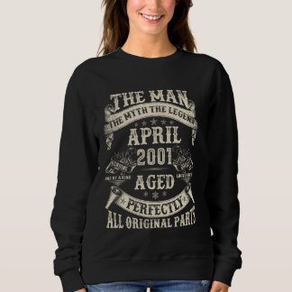 Sweatshirt 24e anniversaire Cadeaux pour hommes 24 ans Annive