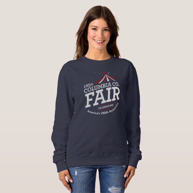 Sweatshirt 250 Sweat-shirt à col rond Navy pour femmes (Devant entier)
