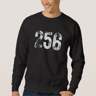 Sweatshirt 256 Area Code Huntsville AL Mobile Telephone Area 