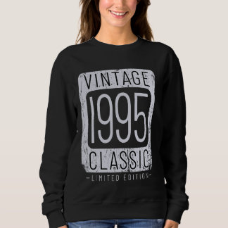 Sweatshirt 29 ans Vintage 1995 29e anniversaire Décoration