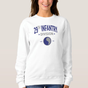 Sweatshirt 29e division d'infanterie Femmes militaires améric