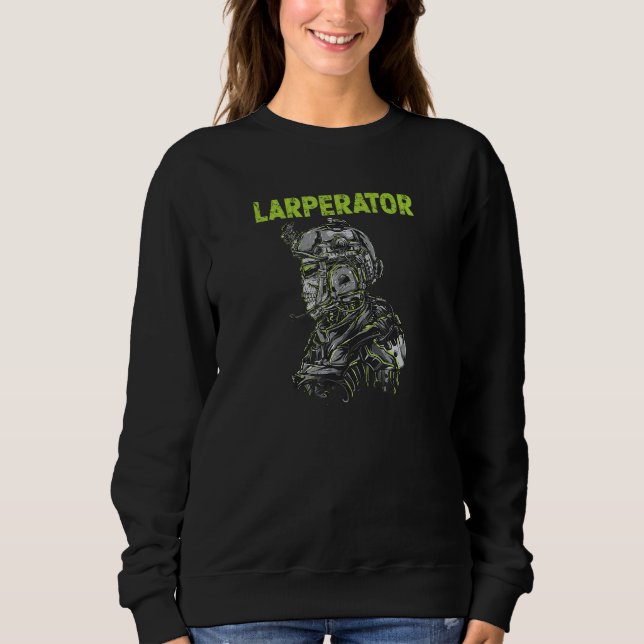 Sweatshirt 2nd Amendment Support 2A Funny Larperator Tactical (Devant)