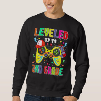 Sweatshirt 2nd Grade Gamer First Day Second Grade Boys Back T