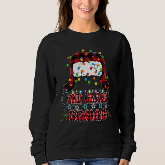 Sweatshirt 2nd Grade Squad Christmas Vacation Ugly Christmas