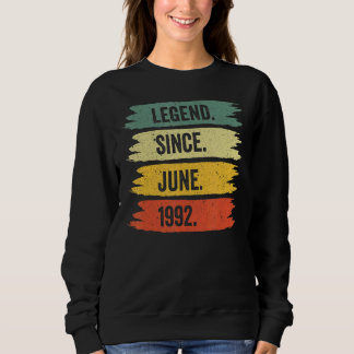 Sweatshirt 30e Anniversaire Des Légendes Vintages Rétro Sont