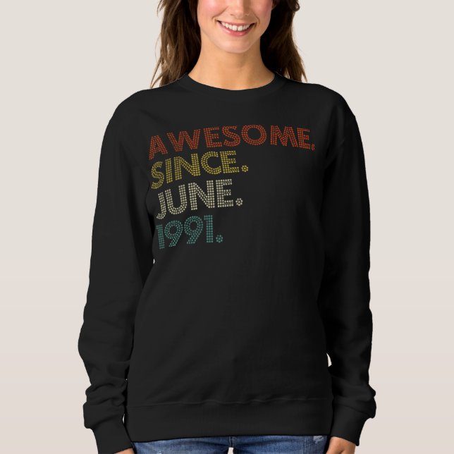 Sweatshirt 31 Ans Juin 1991 (Devant)