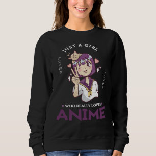 Sweatshirt 31.Juste Une Fille Qui Aime Vraiment Anime