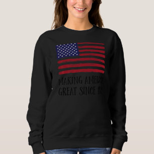 Sweatshirt 31e anniversaire de la grandeur de l'Amérique depu
