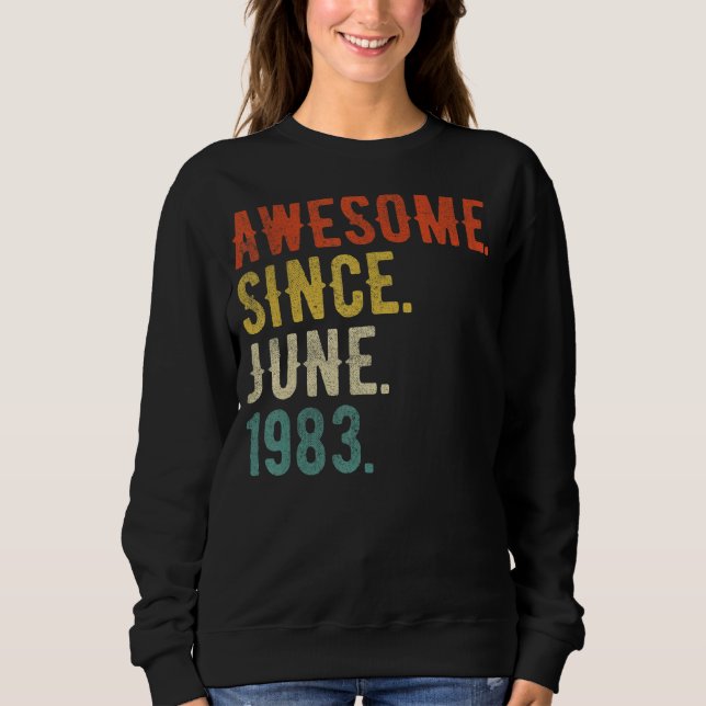 Sweatshirt 39 Ans Juin 1983 1 (Devant)