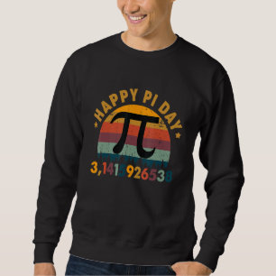 Sweatshirt 3 14 Professeur de mathématiques Pi Joyeux Jour 1