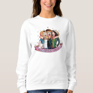 Sweatshirt 3 filles meilleure amie