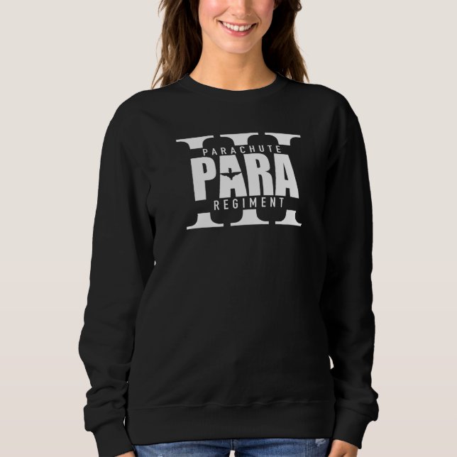 Sweatshirt 3 PARA  Parachute Regiment  1 (Devant)