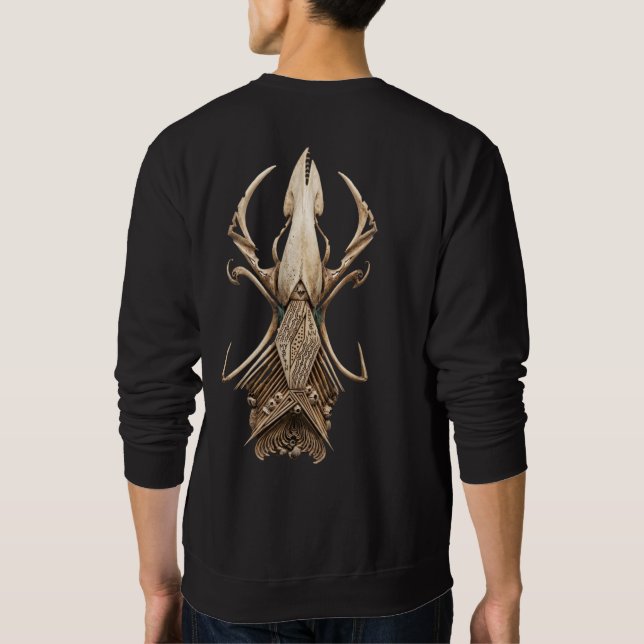Sweatshirt  3D Bone Fusion Tattoo Art (Dos)