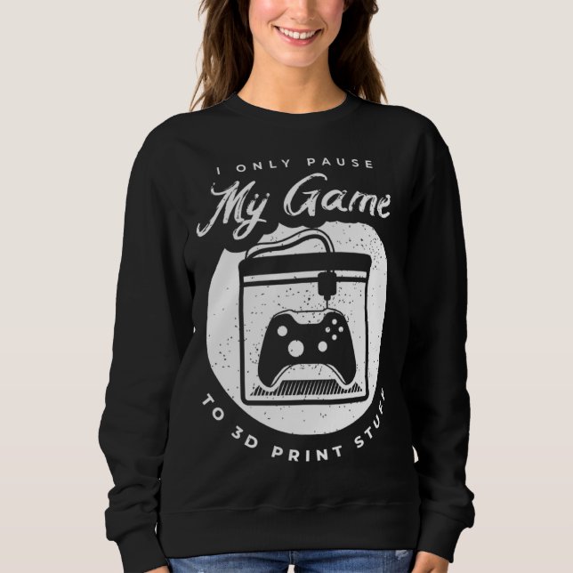 Sweatshirt 3D Printing for a 3D Printer Enthusiast (Devant)