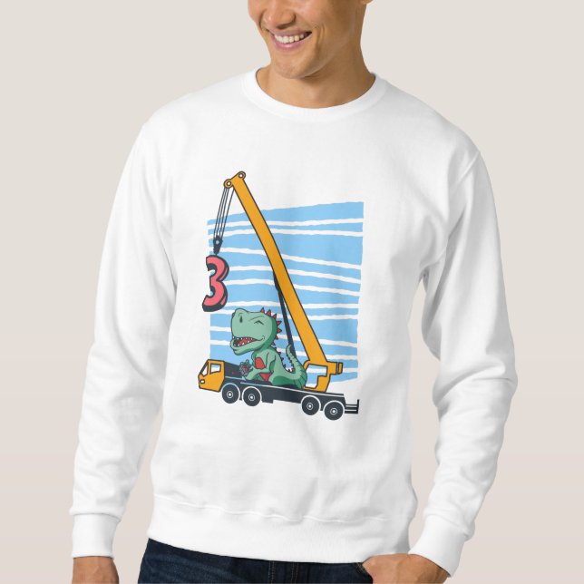 Sweatshirt 3rd Birthday for 3 year old Kids B-day (Devant)