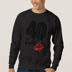 Sweatshirt 40 Équipe de fête Boire la bière 40e Ans Joyeux Bi
