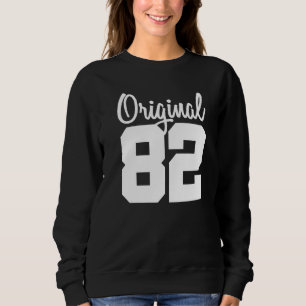 Sweatshirt 40e anniversaire Femmes Hommes Original Vintage 82