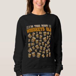 Sweatshirt 41 ans Boisson de Whiskey Bourbon 41e anniversaire