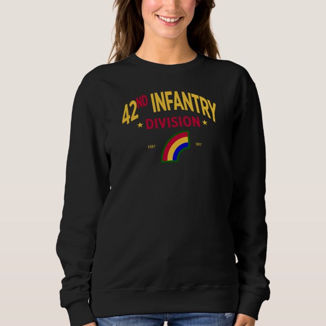 Sweatshirt 42e Division d'infanterie - Division Arc-en-ciel F (Devant)