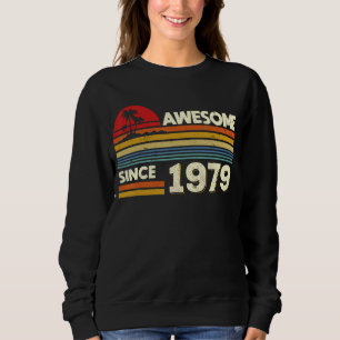 Sweatshirt 43e anniversaire stupéfiant depuis 1979 43 ans