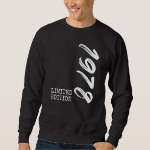 Sweatshirt 44e anniversaire Dames Mens 44 ans 1978 19
