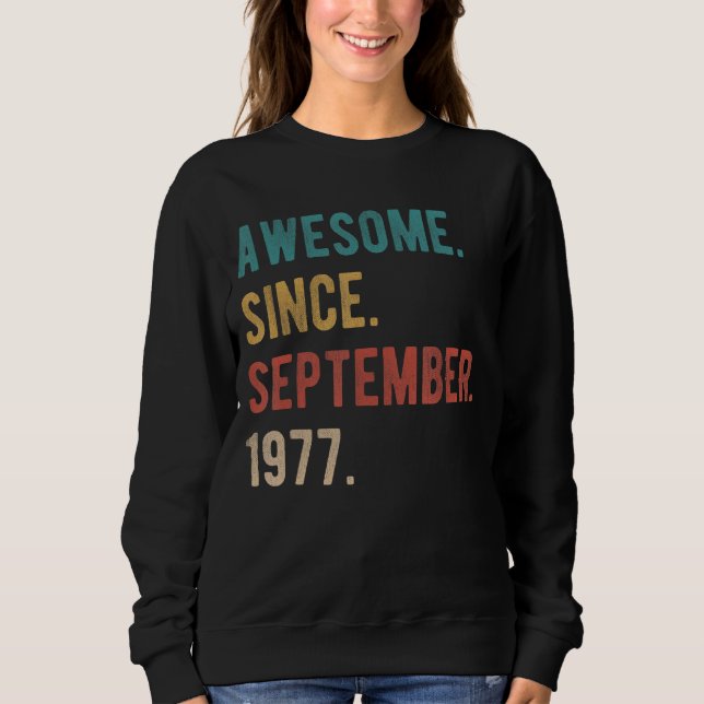 Sweatshirt 45 Ans 45ème Anniversaire Anniversaire stupéfiant  (Devant)