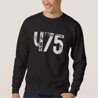 Sweatshirt 475 Area Code Bridgeport CT Mobile Telephone Area 