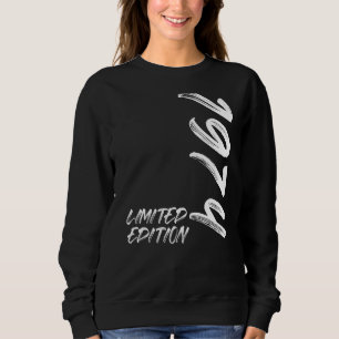 Sweatshirt 48e anniversaire Dames Mens 48 ans 1974 17