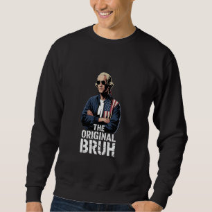 Sweatshirt 4 juillet 2025 George Washington Bruh. Boys USA